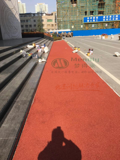 航天五一〇所 贡觉彩色路面