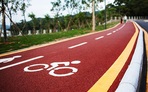 贡觉彩色路面 贡觉彩色路面